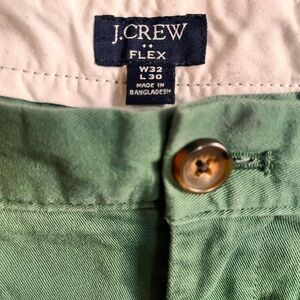 J. Crew Men's Green Flex Pants